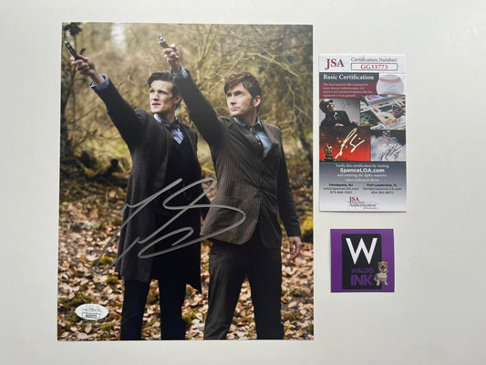 Matt Smith Signed Doctor Who 8x10 Photo - JSA COA