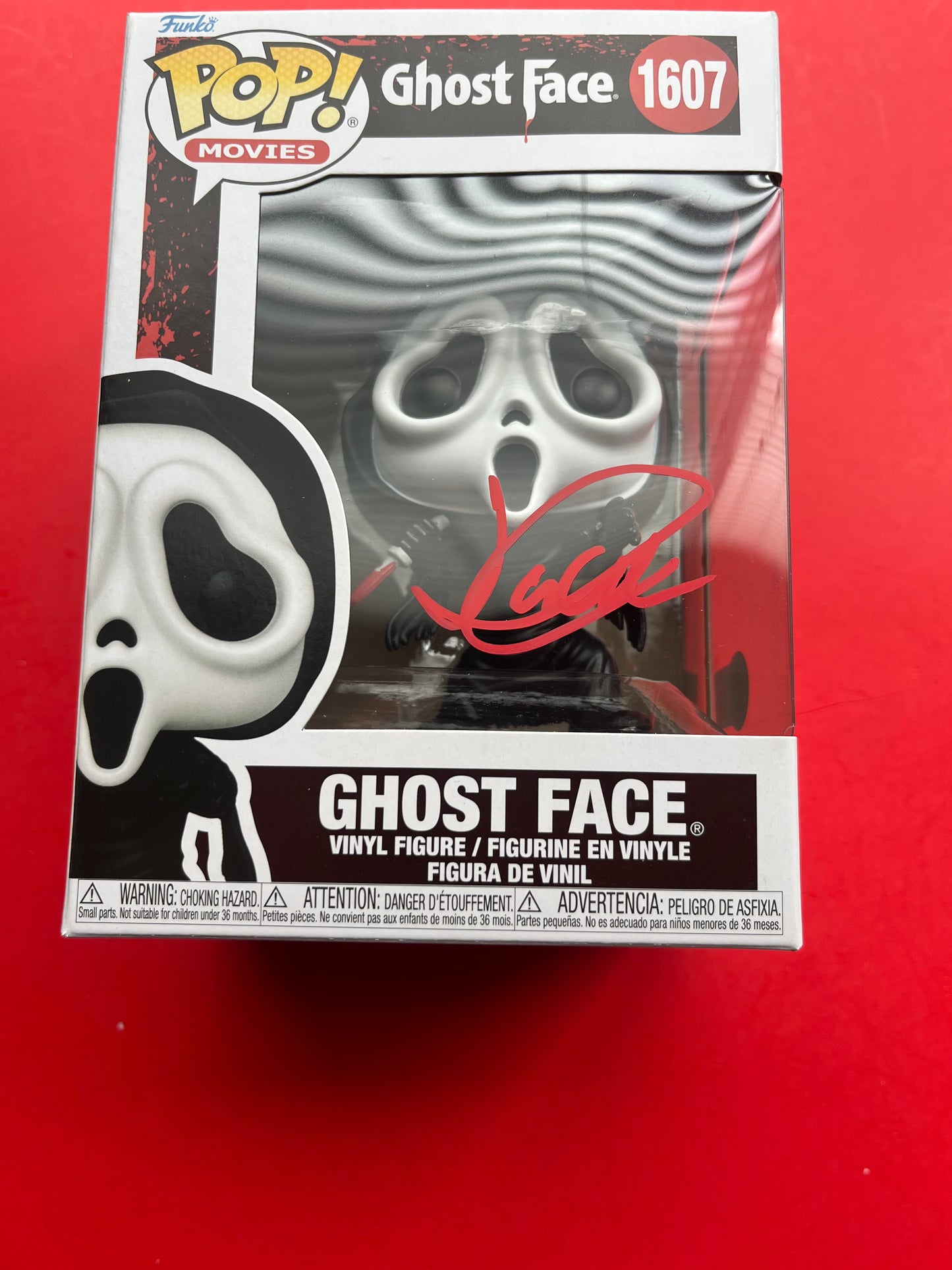 QC - Jack Quaid Ghostface Funko BAS 2W359777