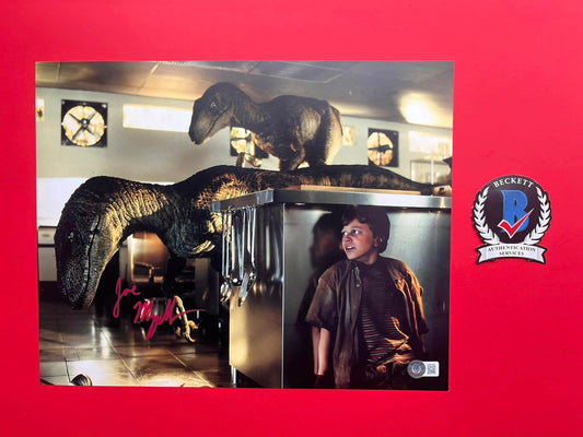Joseph Mazzello Signed Jurassic Park 11x14 Photo - BAS 1W291682