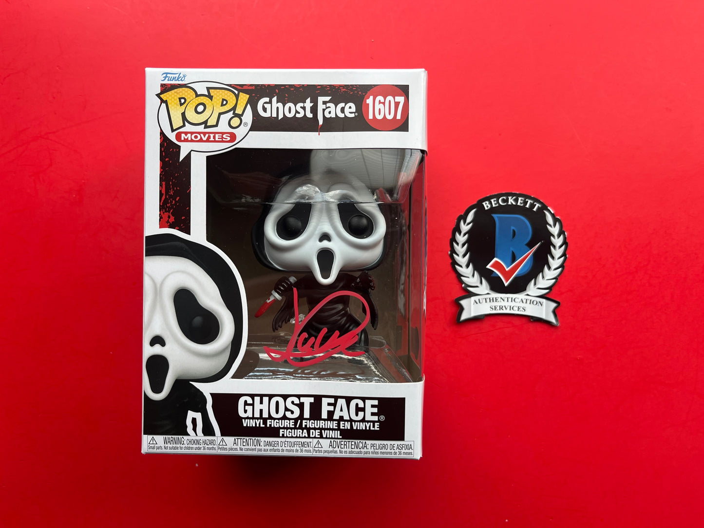 QC - Jack Quaid Ghostface Funko BAS 2W359782