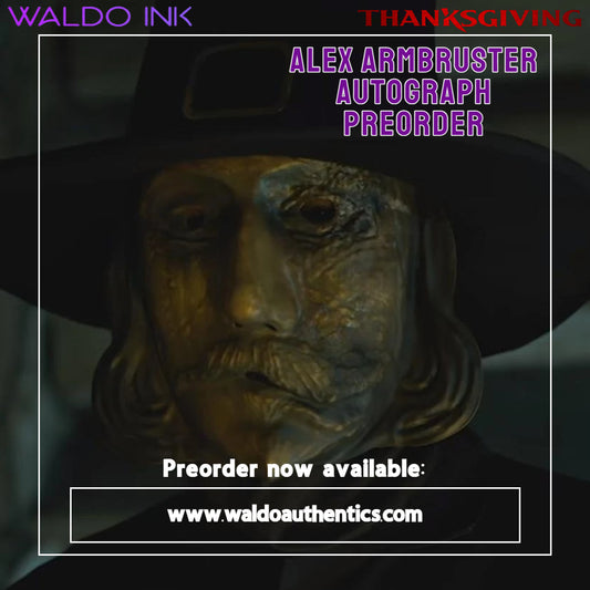 Alex Armbruster Autograph Preorder