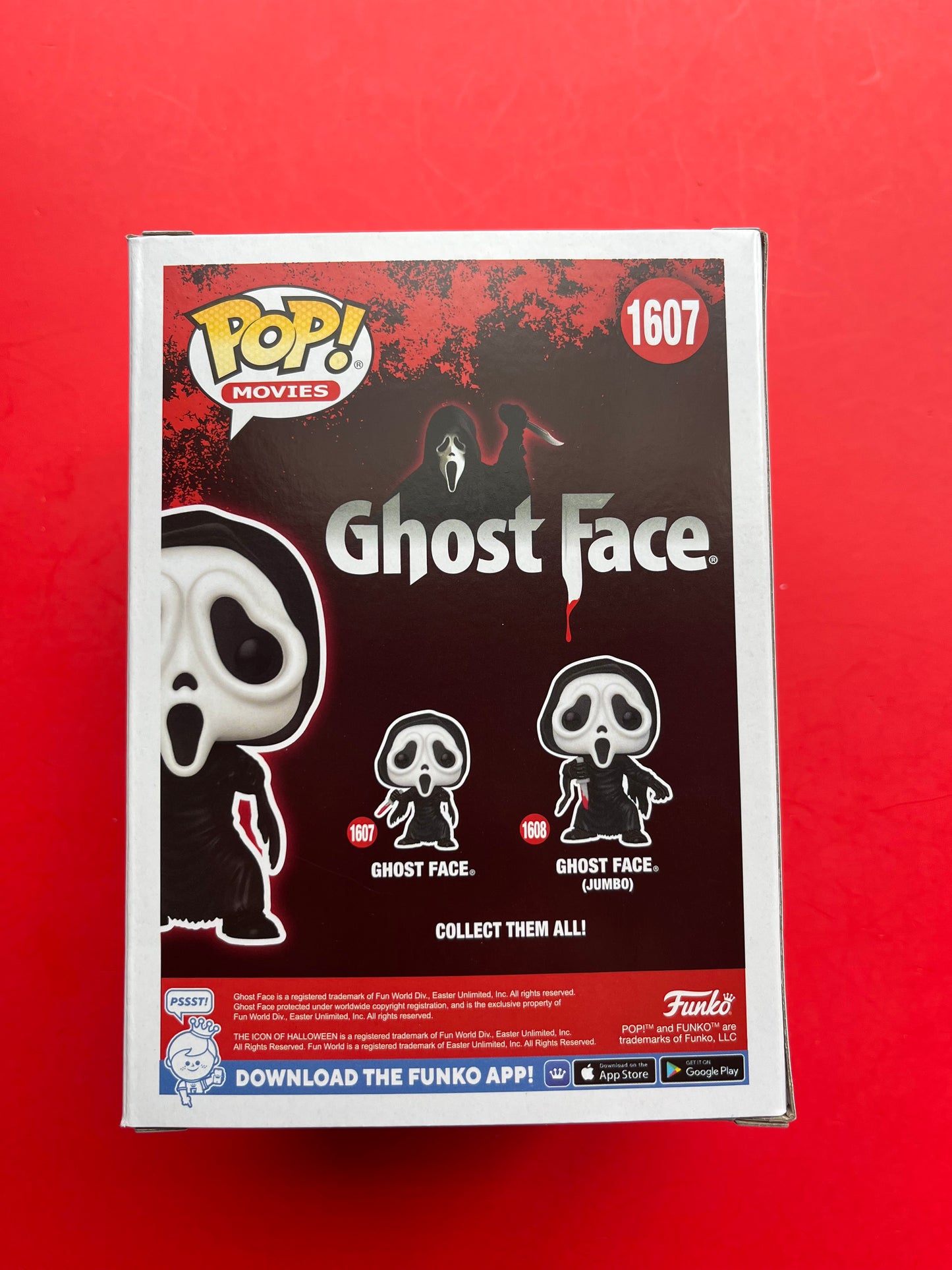 QC - Jack Quaid Ghostface Funko BAS 2W359773