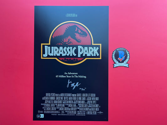 Joseph Mazzello Signed and Inscribed Jurassic Park 11x17 Photo - BAS 1W291630