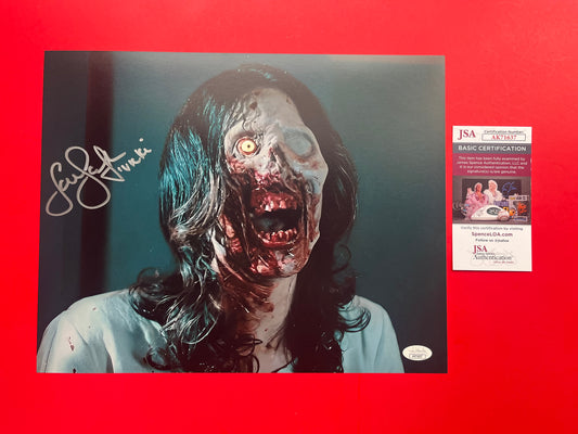 Samantha Scaffidi Signed Terrifier 11x14 Photo - JSA COA 1637