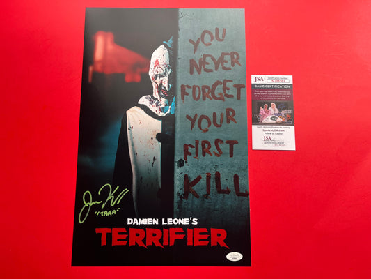 Jenna Kanell Signed Terrifier 11x17 Photo - JSA COA AQ08561