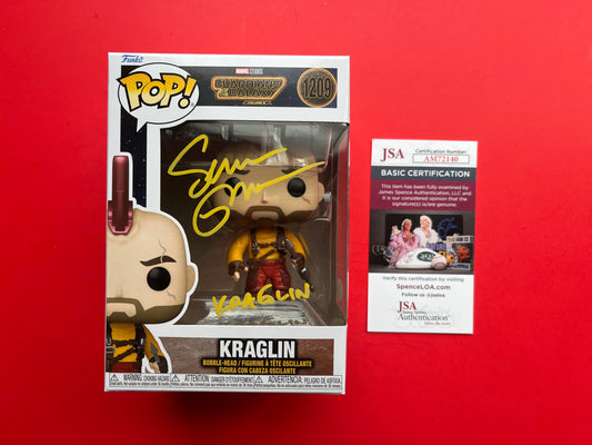 Sean Gunn Signed Kraglin Funko Pop - JSA COA 2140