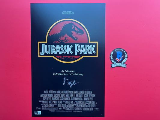 Joseph Mazzello Signed Jurassic Park 11x17 Photo - BAS 1W291619