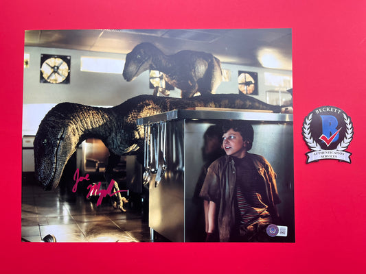 Joseph Mazzello Signed Jurassic Park 11x14 Photo - BAS 1W291674