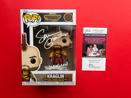 Sean Gunn Signed Kraglin Funko Pop - JSA COA 2151