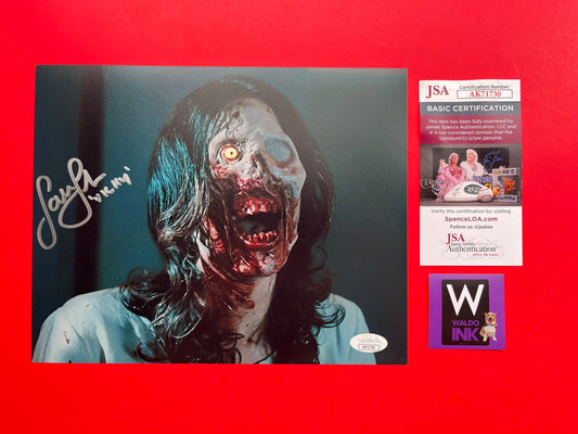 Samantha Scaffidi Signed Terrifier 8x10 Photo - JSA COA AK71730