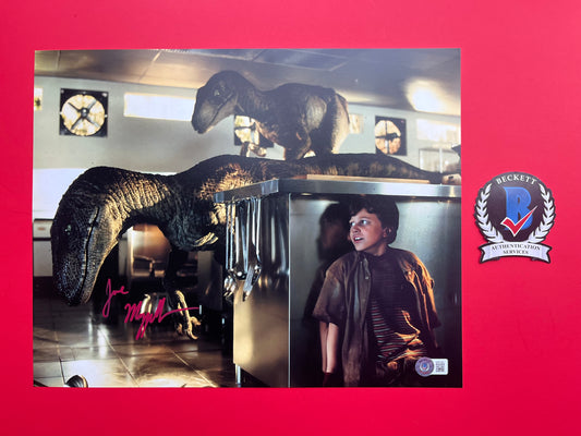 Joseph Mazzello Signed Jurassic Park 11x14 Photo - BAS 1W291681