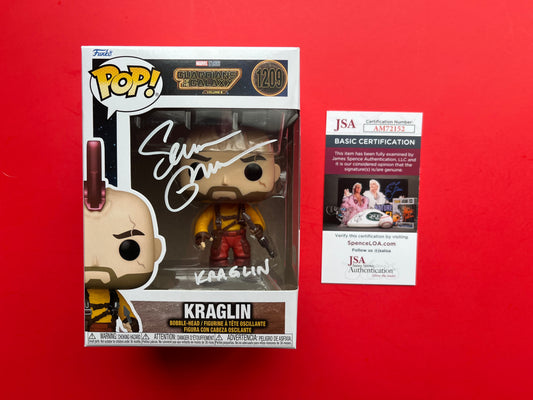 Sean Gunn Signed Kraglin Funko Pop - JSA COA 2152