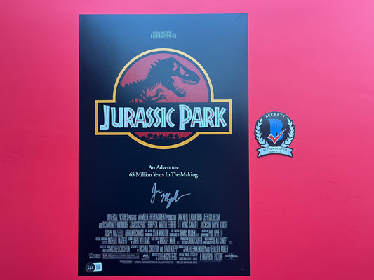 Joseph Mazzello Signed Jurassic Park 11x17 Photo - BAS 1W291626