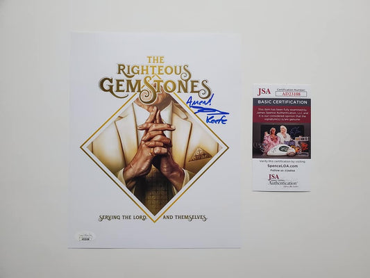 Tony Cavalero Righteous Gemstones 8x10 Photo - JSA COA