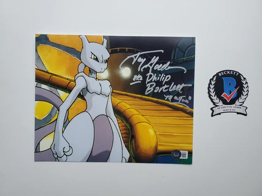 QC CLEAROUT - Jay Goede MewTwo 8x10 Photo - Beckett COA