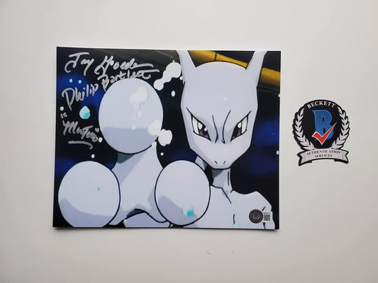 QC CLEAROUT - Jay Goede MewTwo 8x10 Photo - Beckett COA
